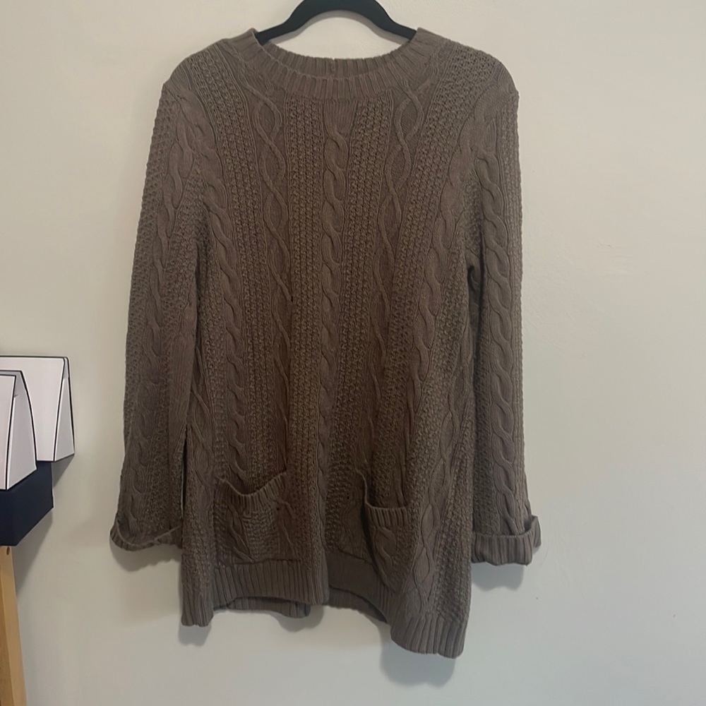 Sweater dress, size L